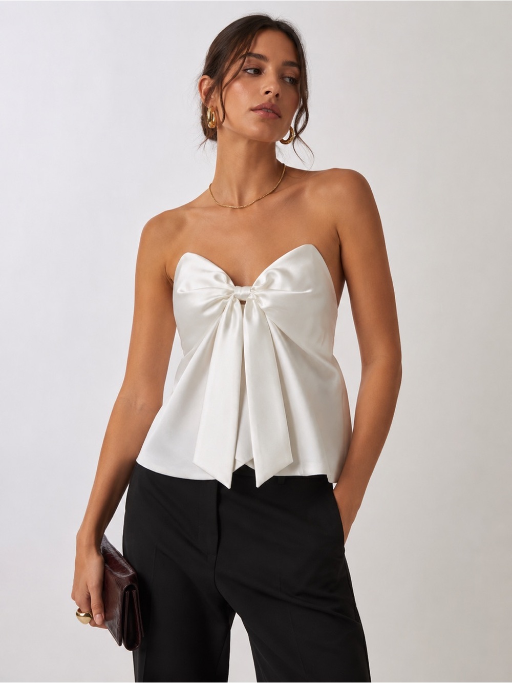 New Zara bow top